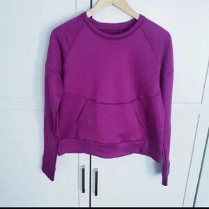 Xersion Purple  Lightweight Long Sleeve Sweater Size Small